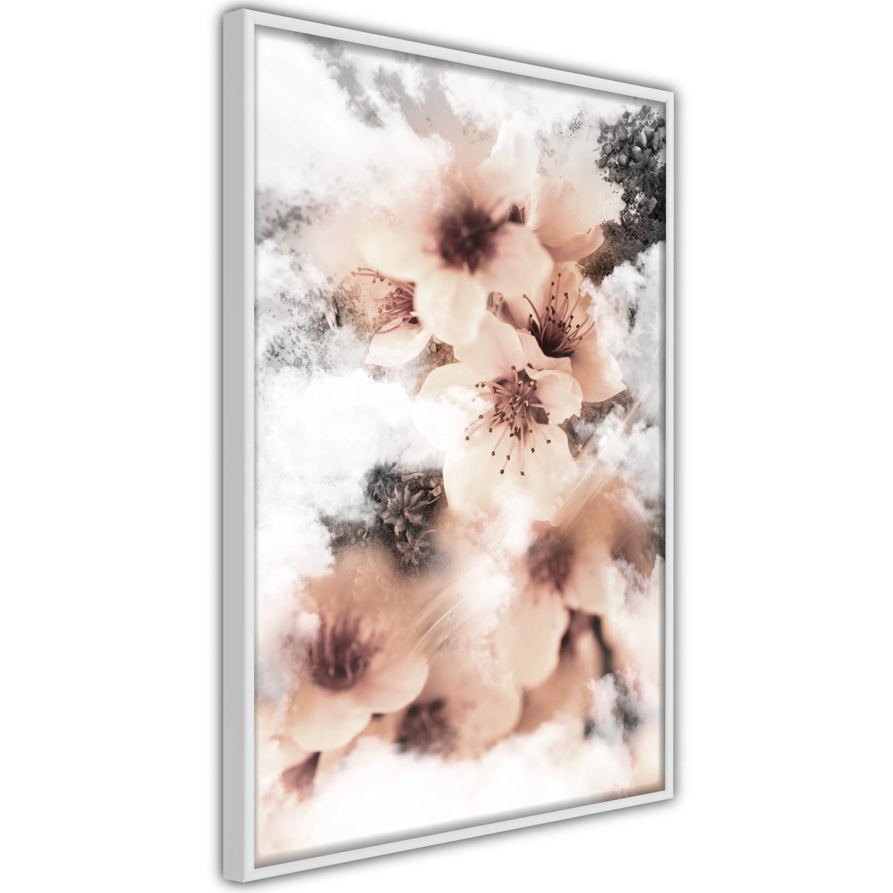 Poster Artgeist Affisch Angelic Flowers