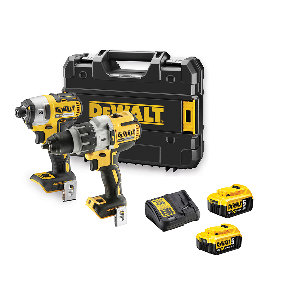 Slagskruvdragare DCK276P2 Dewalt 18 V Med batteri