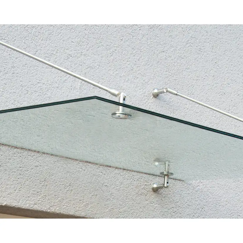 Entrétak Canopia by Palram Taurus Klar Silver 0,9 X 1,5 m