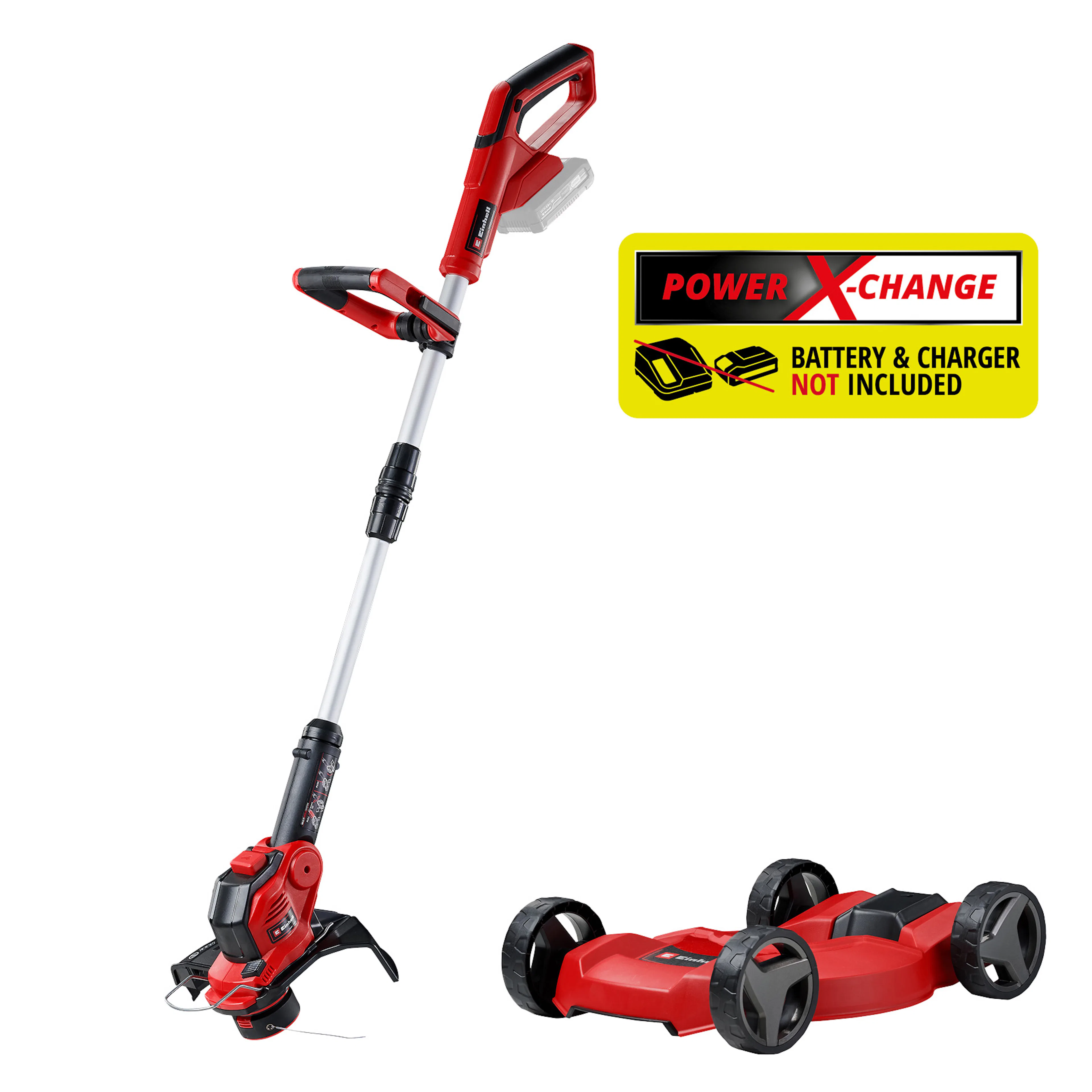 Gräsklippare Einhell GE-CT 18/28 Li TC Utan Batteri & Laddare