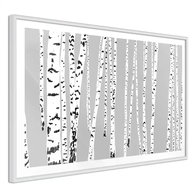 Poster Artgeist Affisch Birch