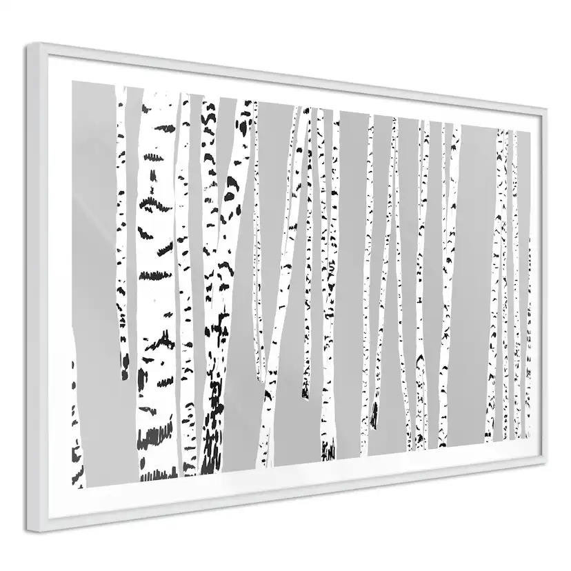 Poster Artgeist Affisch Birch
