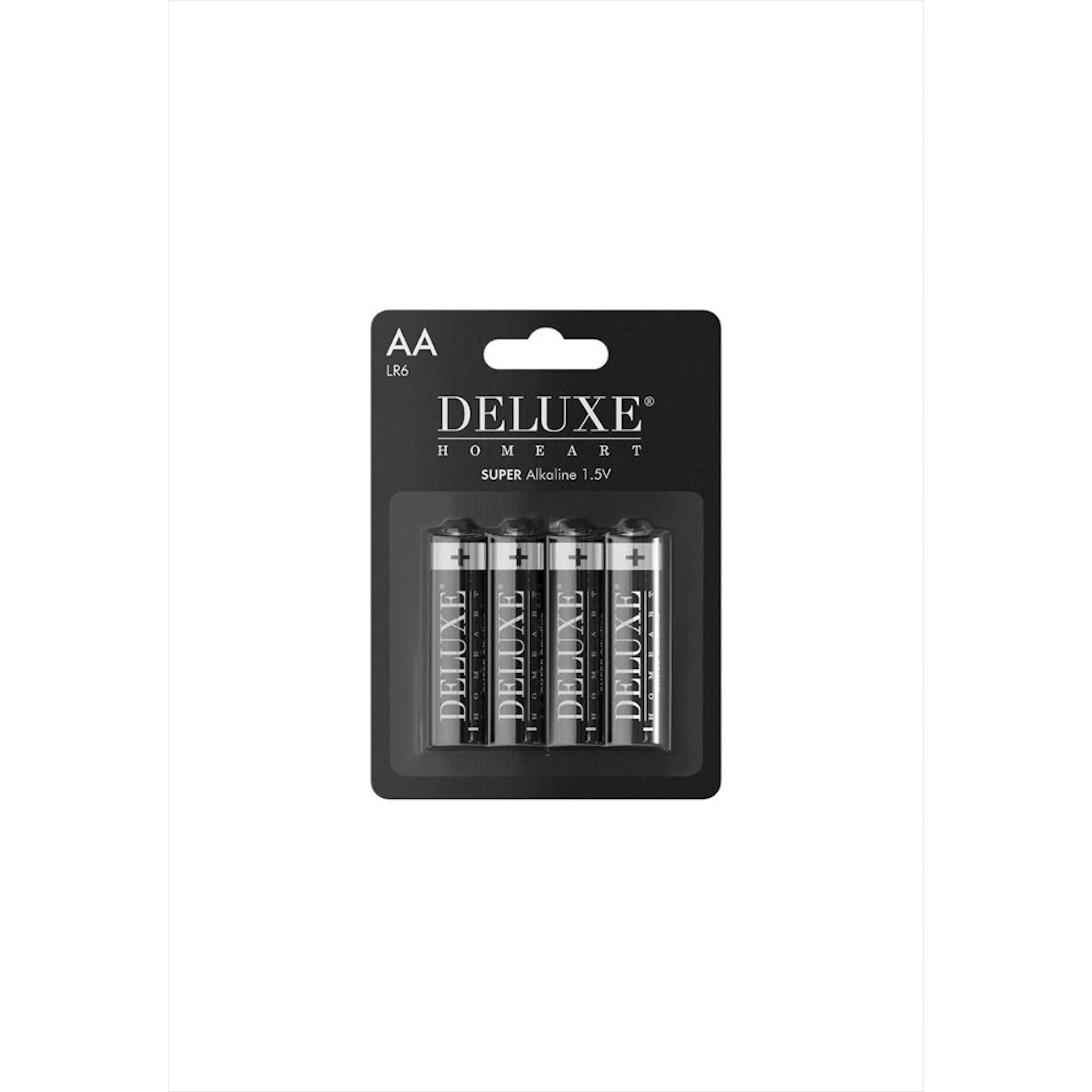 Batteri DeluxeHomeart AA 1,5V 4-pack