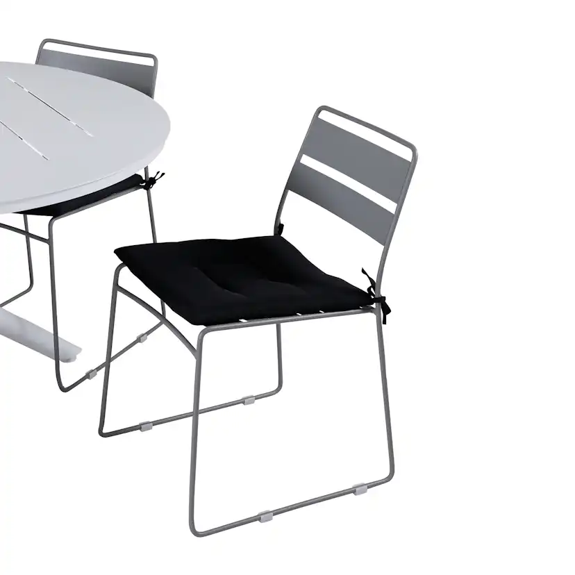 Matgrupp Venture Home Ande Vit med 4 Lumo Matstolar