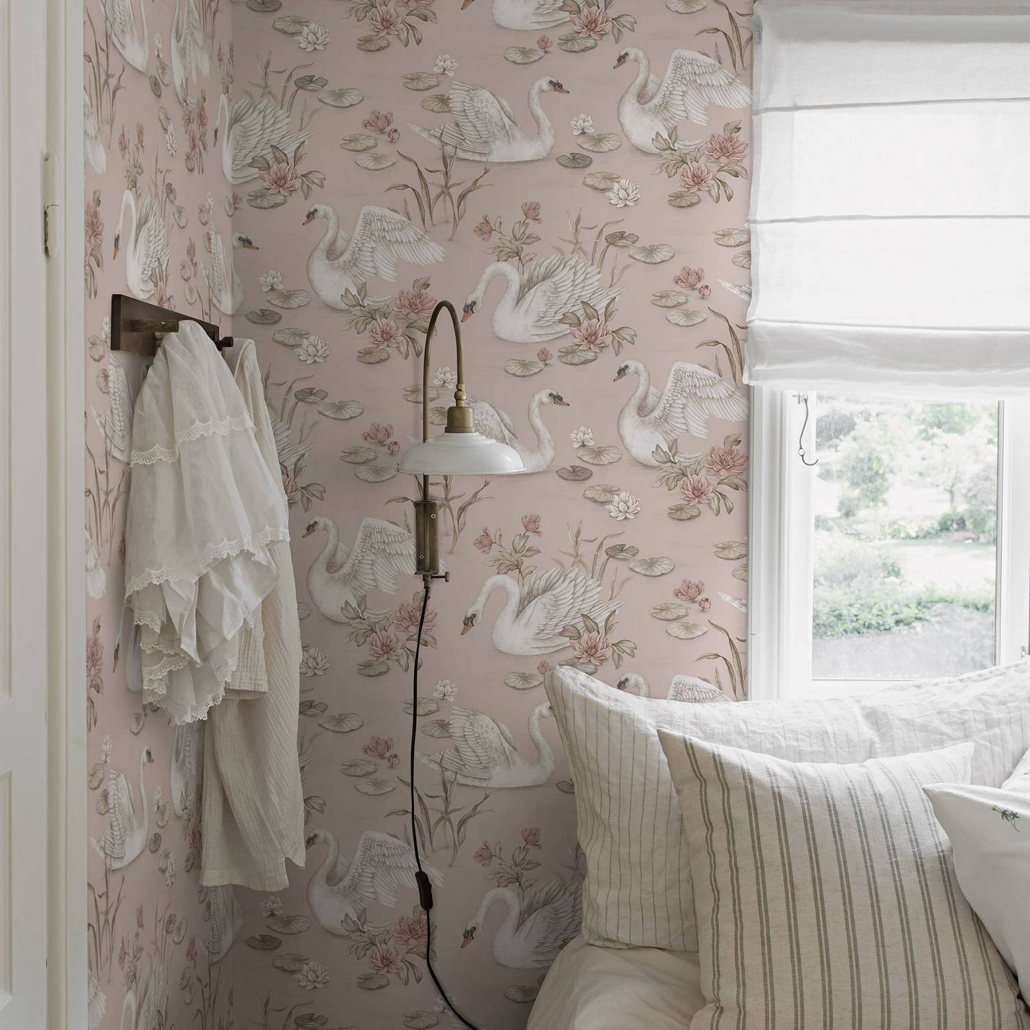 Tapet Boråstapeter Lily Swan 6927