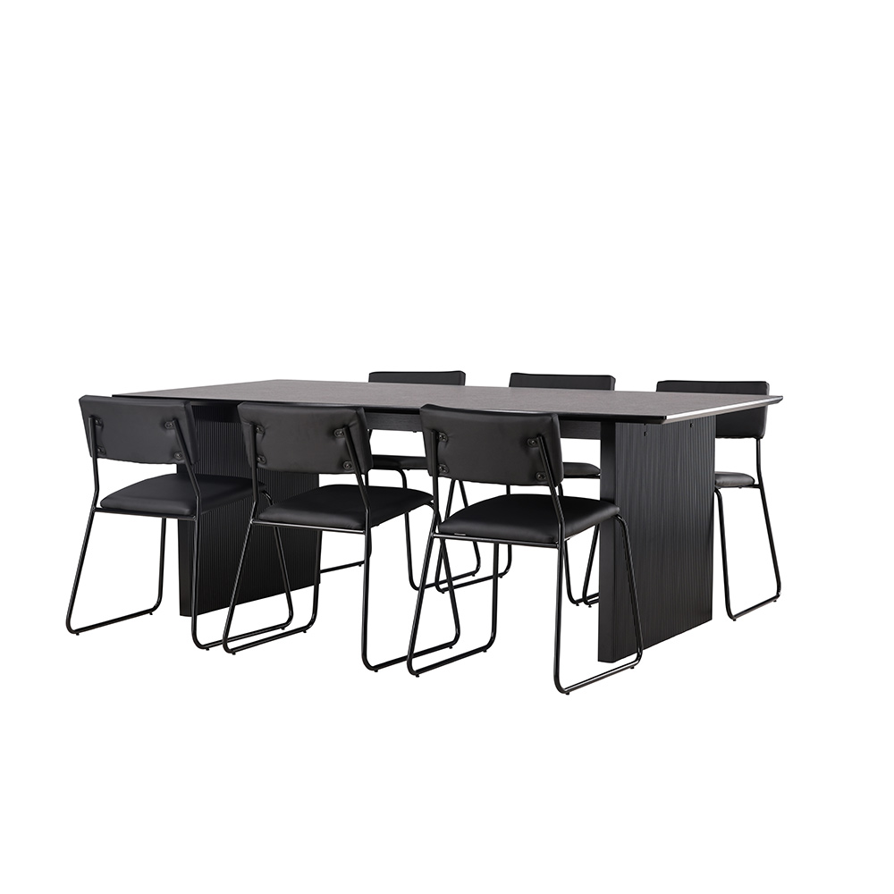 Matgrupp Venture Home Vail med 6 Kenth Stolar