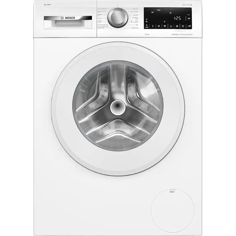 Tvättmaskin och Torktumlare Bosch WGG254FLSN + WQG2420ASN Serie 6 Vit