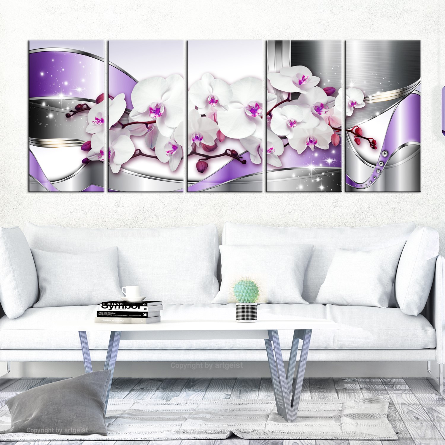 Tavla Arkiio Purple Ribbons