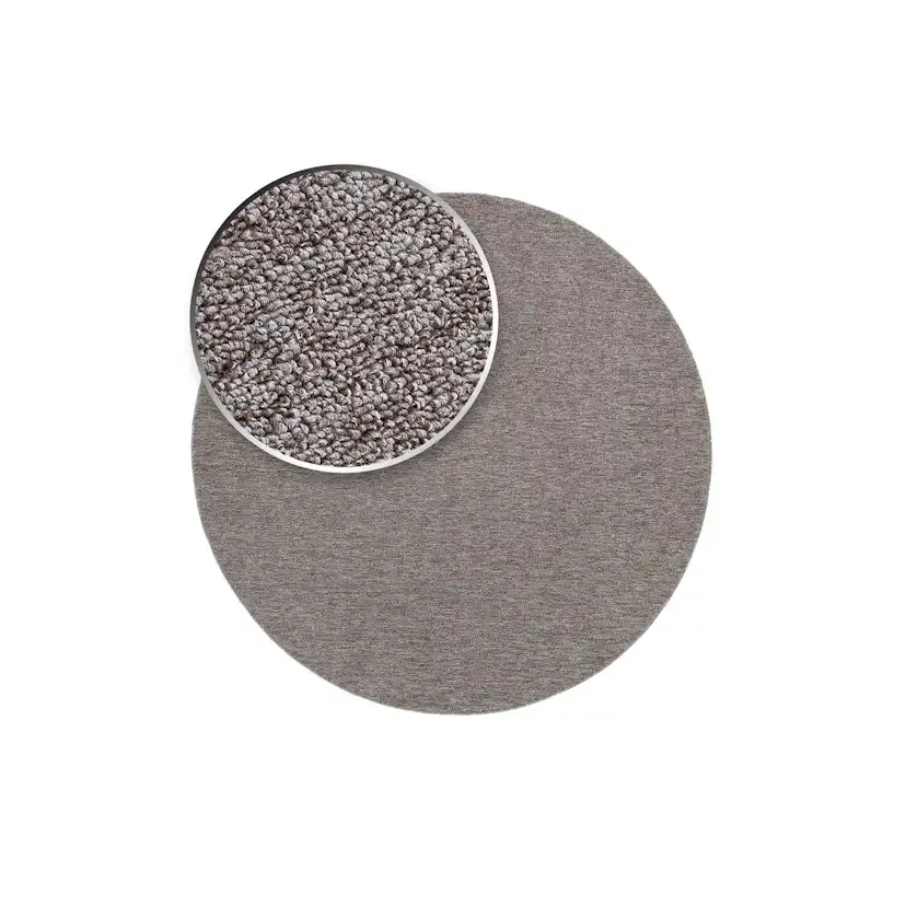 Flatvävd Matta KM Carpets Porto Rund