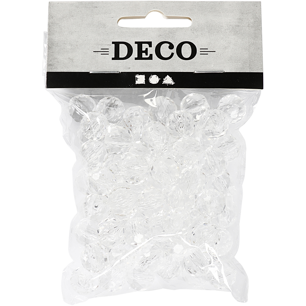 Prismor Creativ Company Blank Transparent Stl 12 mm Hålstl 1,2 mm 77 St/1 Förp