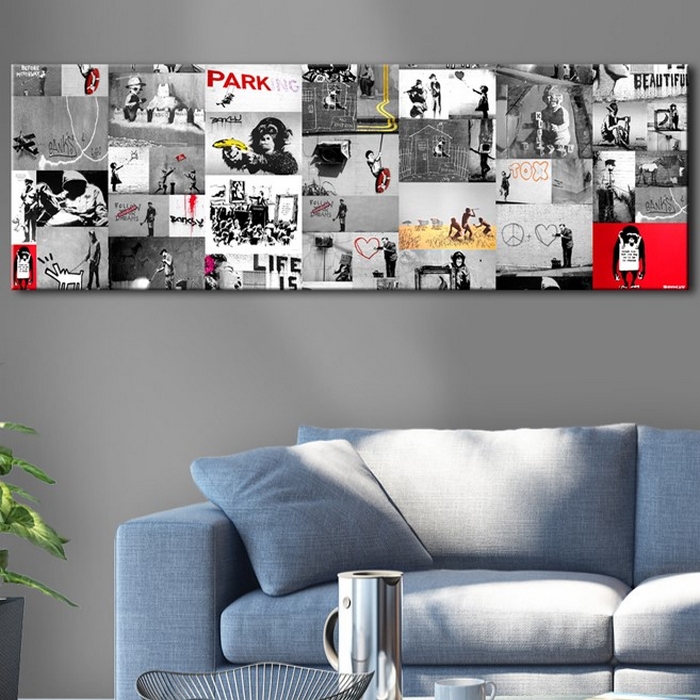 Tavla Arkiio Street Art Banksy II