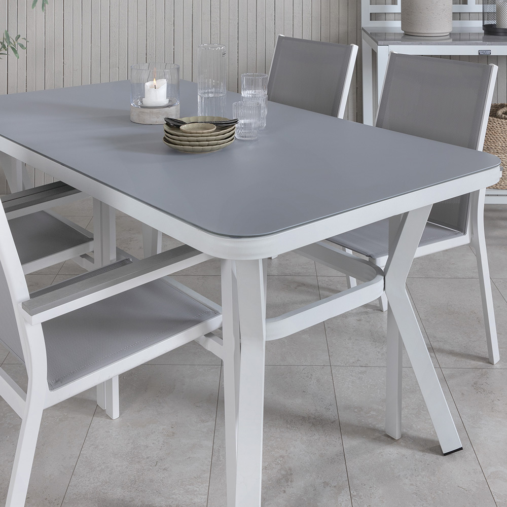 Matgrupp Venture Home Vyn med 4 Parma Matstolar
