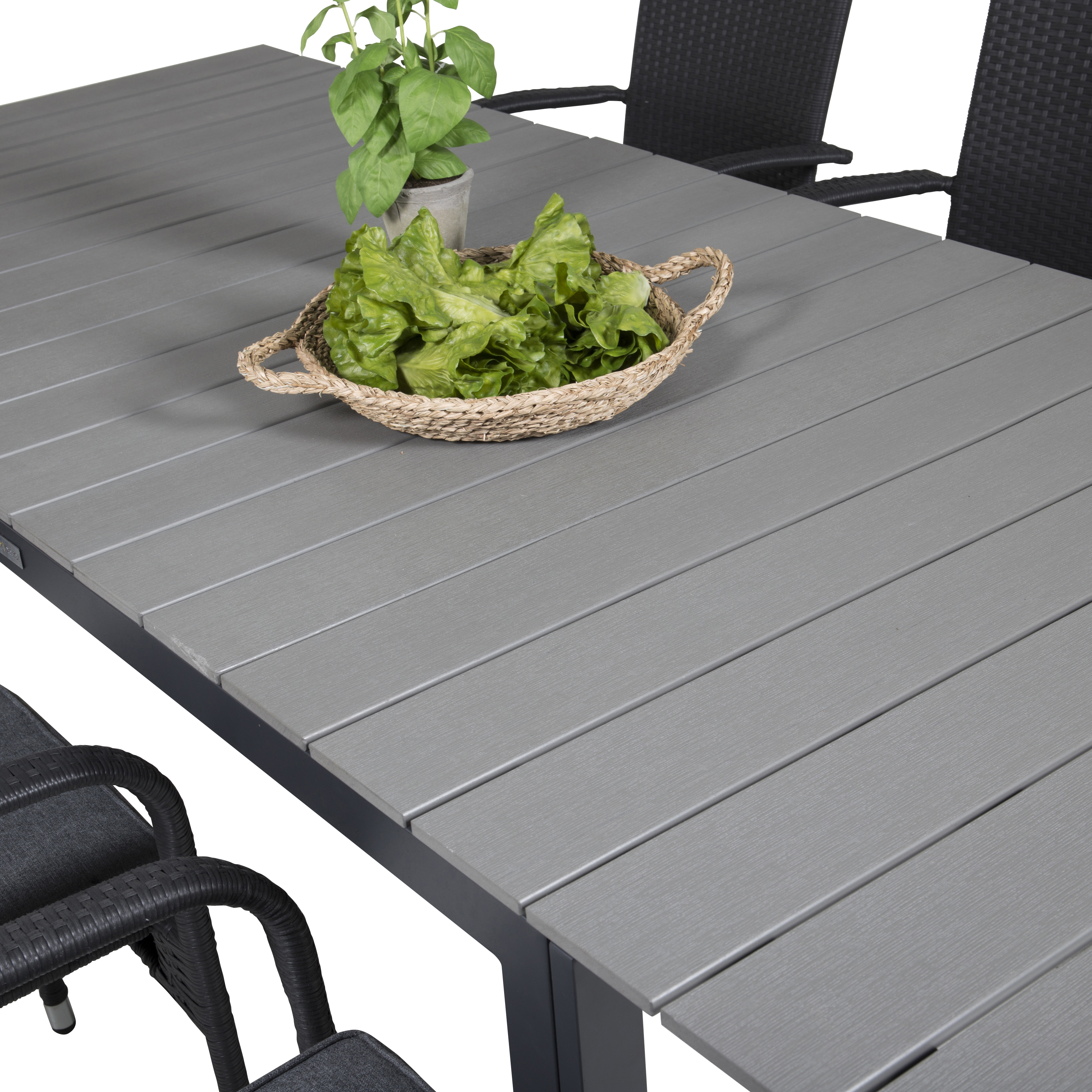 Matgrupp Venture Home Lova 160/240 med 6 Asta Stolar