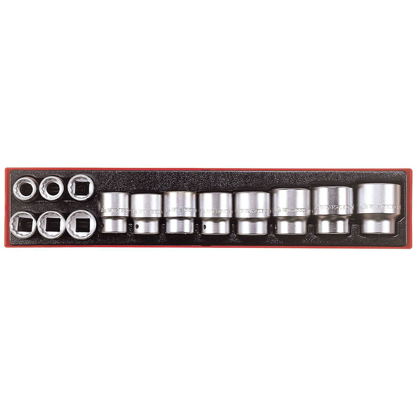 Hylssats 14 delars med 3/4 tum fyrkantsfäste Teng Tools TTX34AF