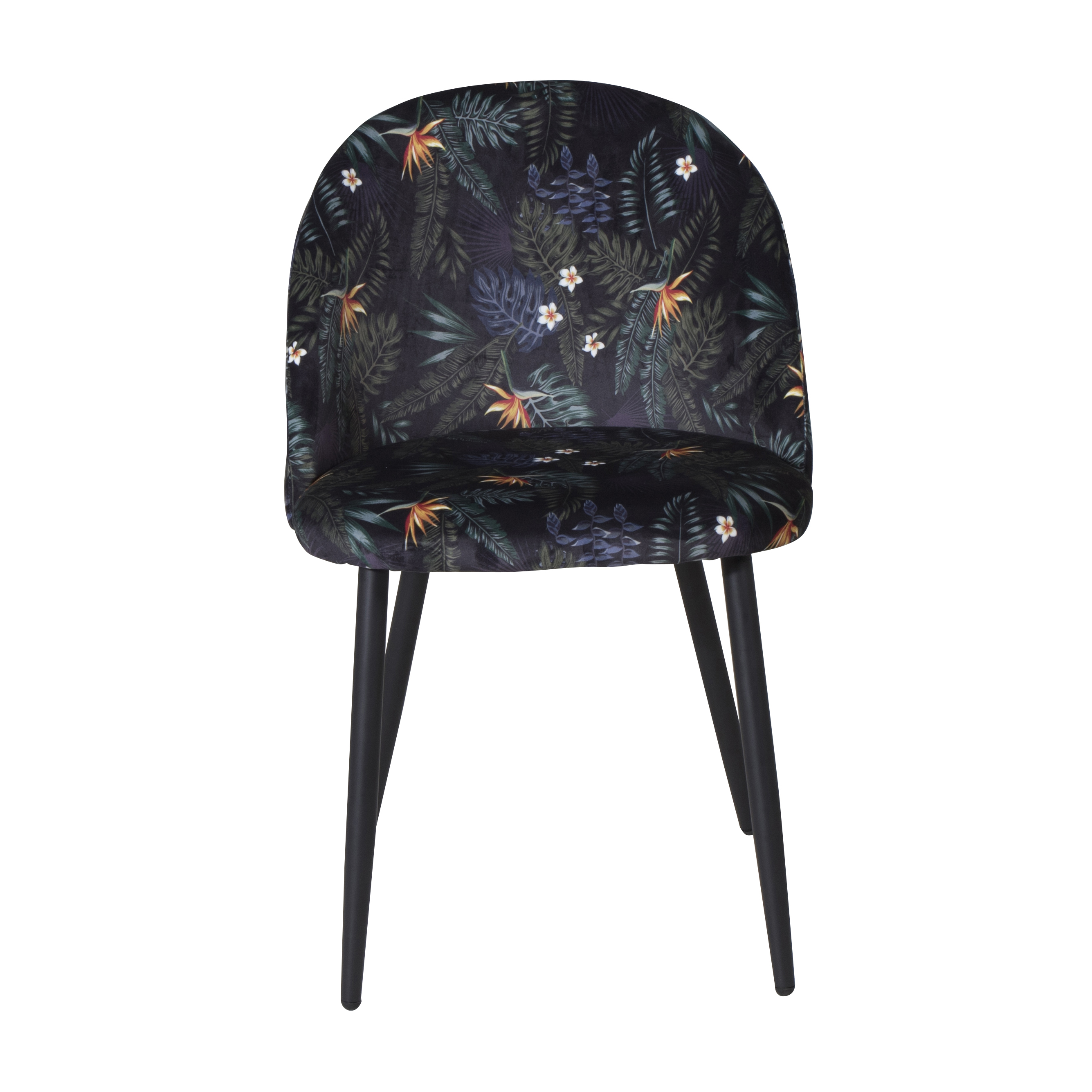 Matstol Venture Home Velvet Blommönstrad