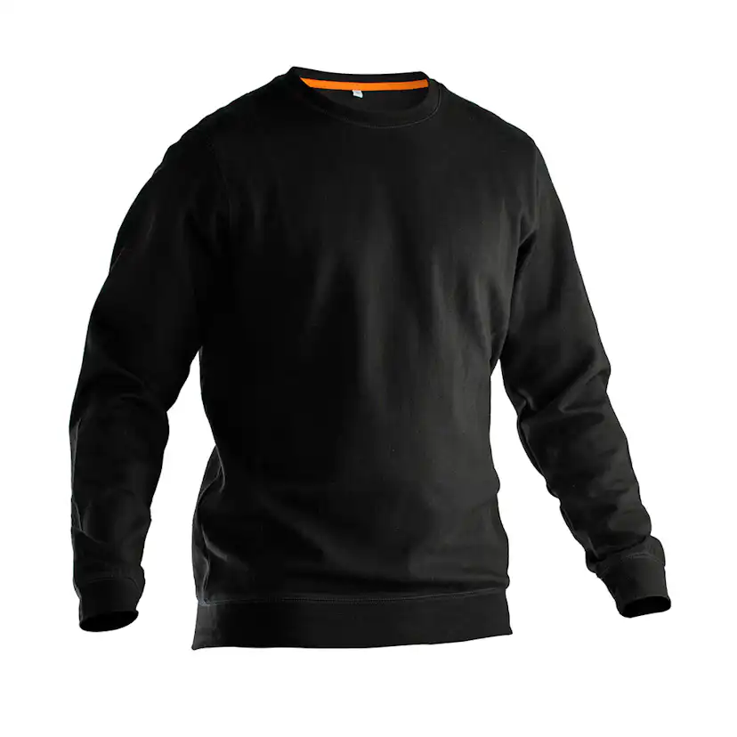Sweatshirt, doubleface Svart/Svart XXS Storlek: XXS, Färg: Svart