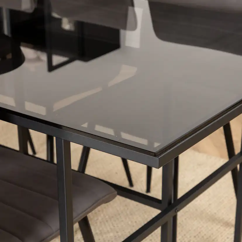 Matgrupp Venture Home Lund med 6 Walerina Stolar