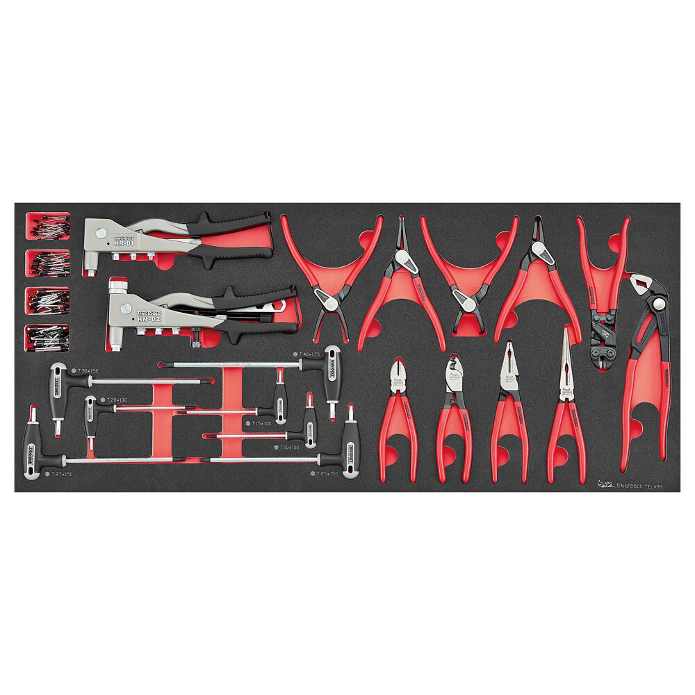 Verktygssats Teng Tools TKW37R525FC