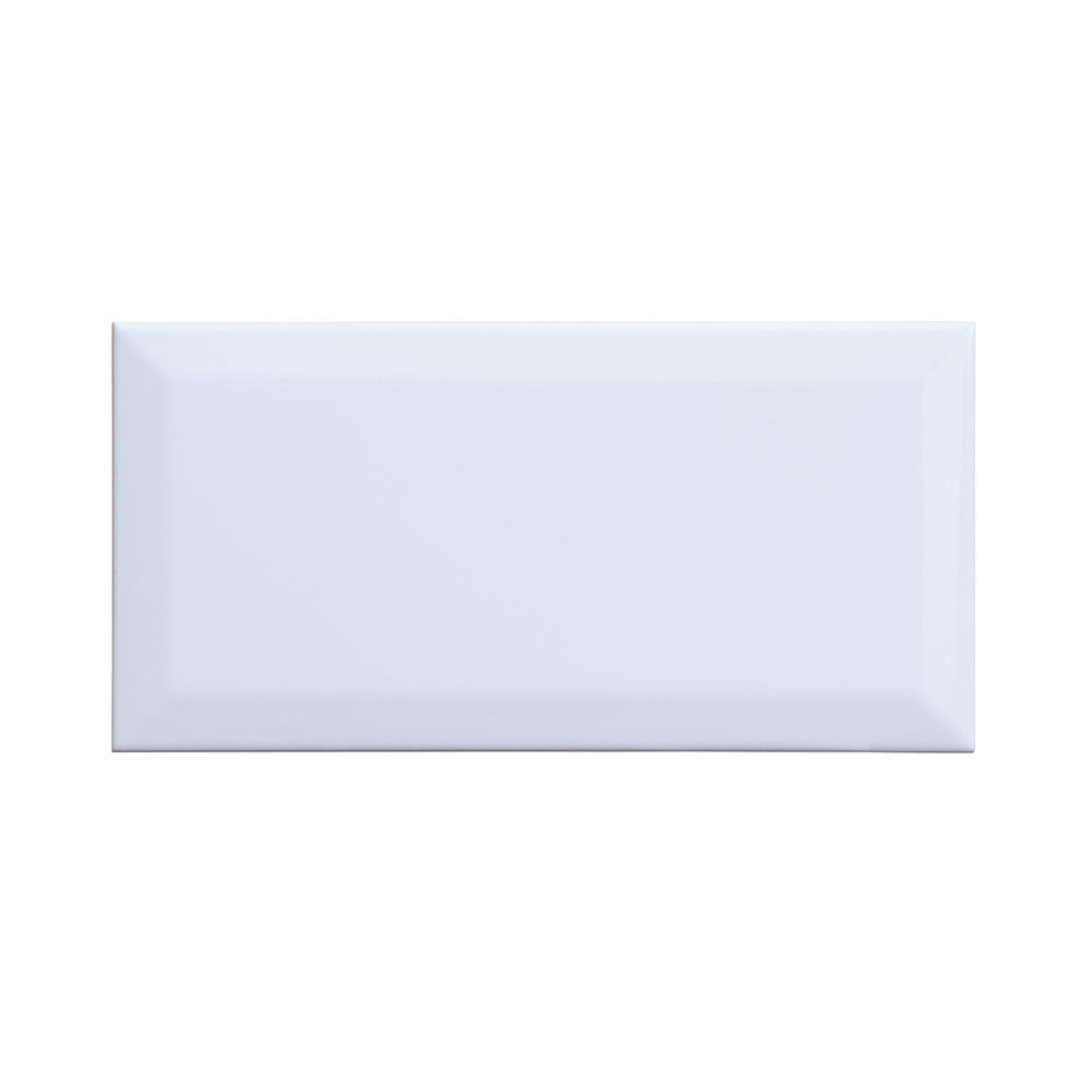 Kakel Konradssons Biselado vit blank 10x20 cm