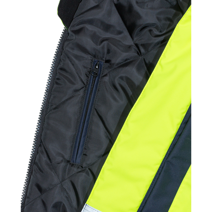 Varsel Airtech® Vinterjacka 4035 GTT, klass 3 Storlek: S, Varselgul/Marinblå