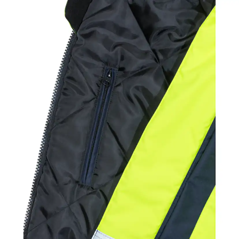 Varsel Airtech® Vinterjacka 4035 GTT, klass 3 Storlek: S, Varselgul/Marinblå