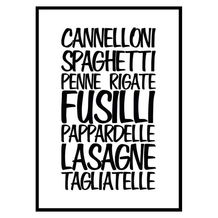 Poster Gallerix Pasta