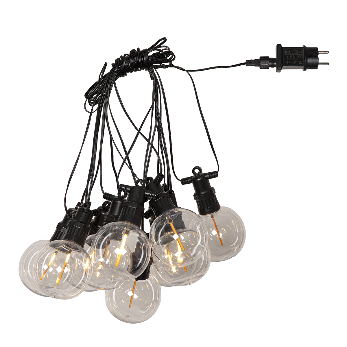 Ljusslinga Star Trading Circus Nevada 10st LED-Lampor