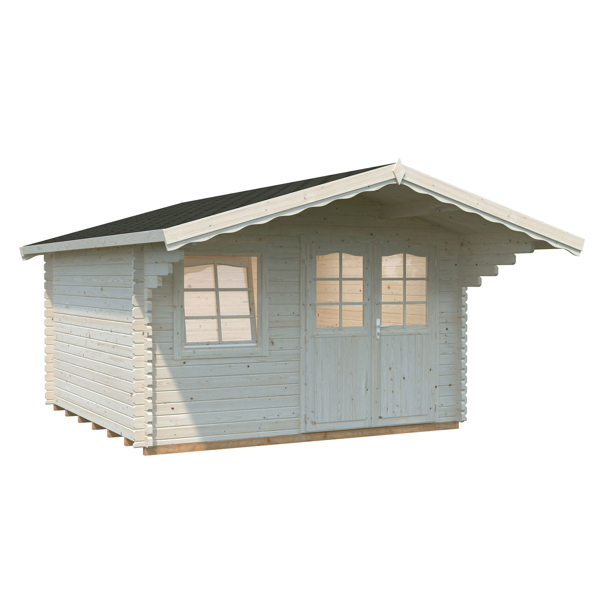 Sally 12,3 m2 Impregnerad transparent