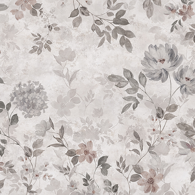 Tapet Boråstapeter Florence Mural 3594 Non Woven, Mönstrad Vit