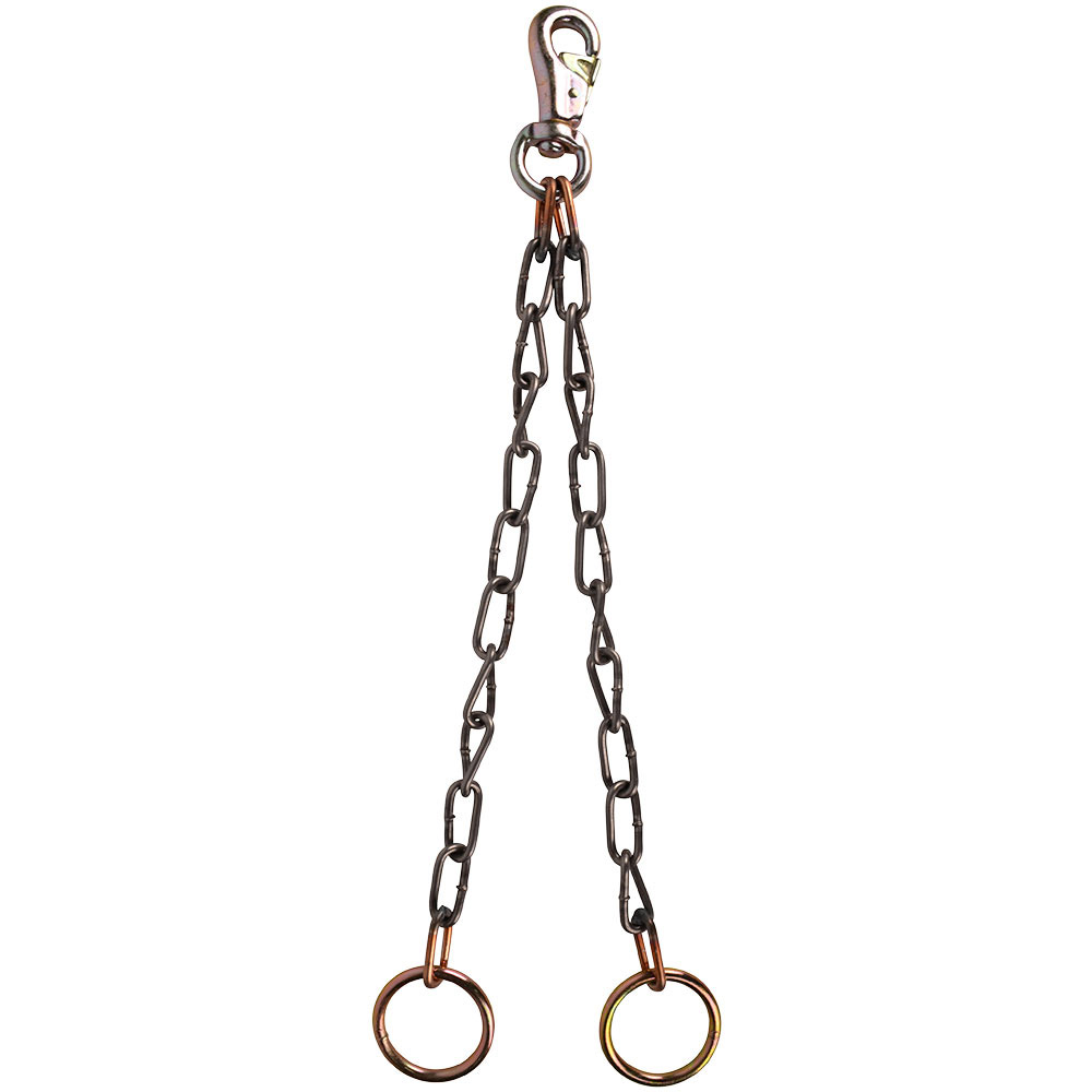 Krubbände Willab Kätting med Karbinhake