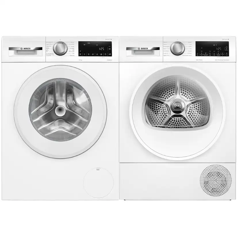 Tvätt- & torkpaket Bosch - WGG254FLSN-WQG2450MSN - Serie 6