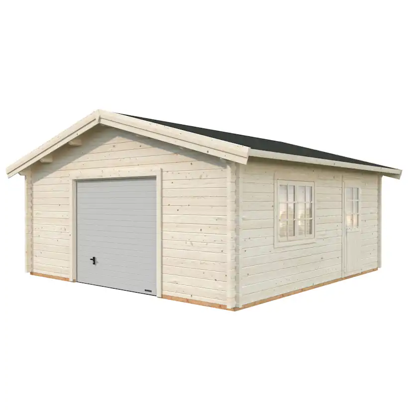 Garage Palmako Roger med Garageport 29,2 m2
