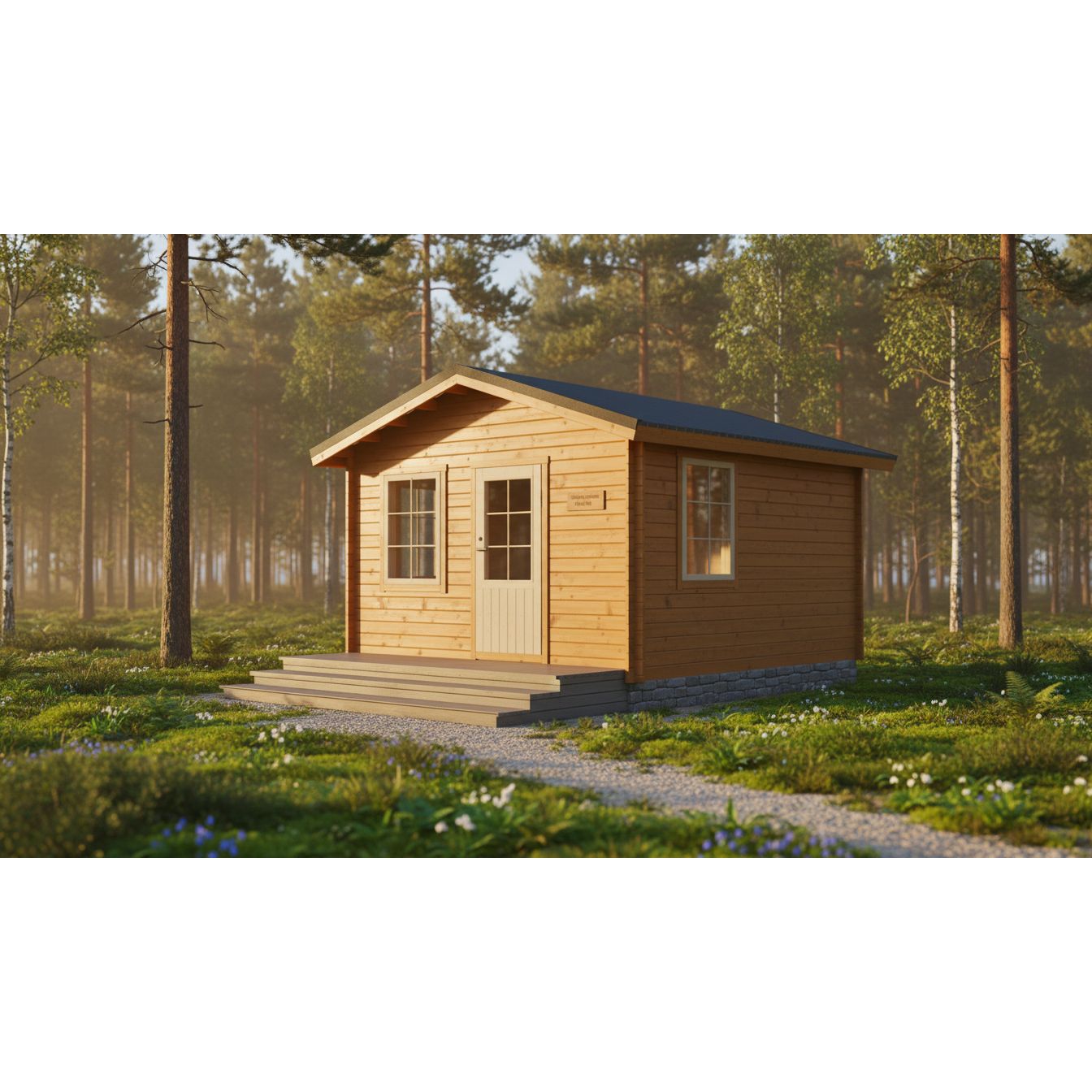 Friggebod LP Garden V-L (16m2)