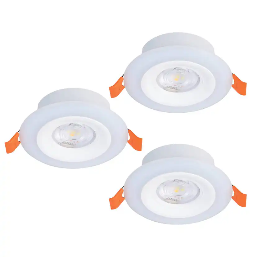 Infälld Lampa Eglo Calonge RGB 3 st