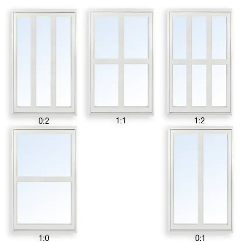 Bågpost Till 3-glas Aluminium