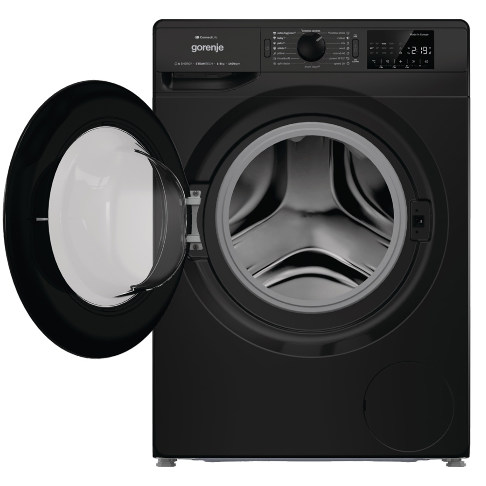 Frontmatad Tvättmaskin Gorenje WPNEI84A1SW/B