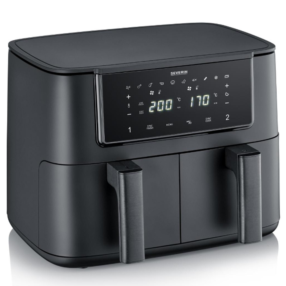 Dubbel Airfryer Severin FR 2463 2x4 L