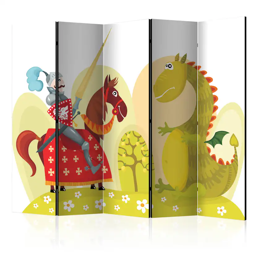 Rumsavdelare Skärmvägg Arkiio Dragon And Knight II 225x172 cm