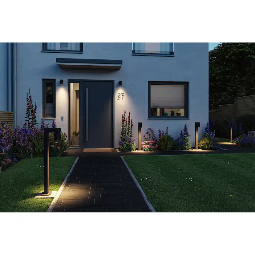 Pollare LED Paulmann Kimu IP44 230V Ljus: Soft White