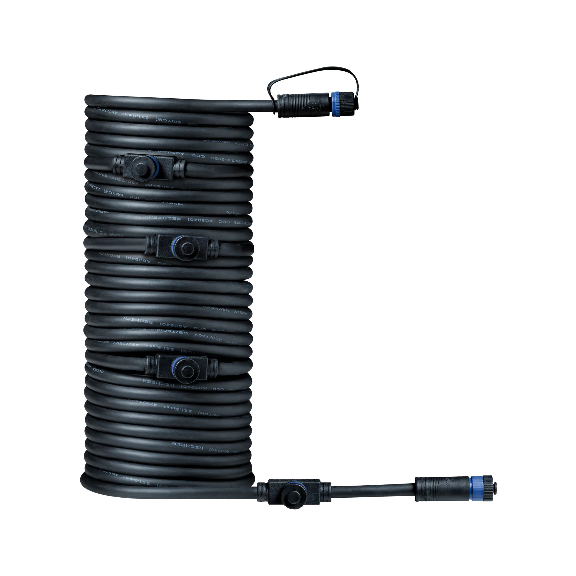 Anslutningskabel Paulmann Plug & Shine IP68 max. 150W 1in-5ut