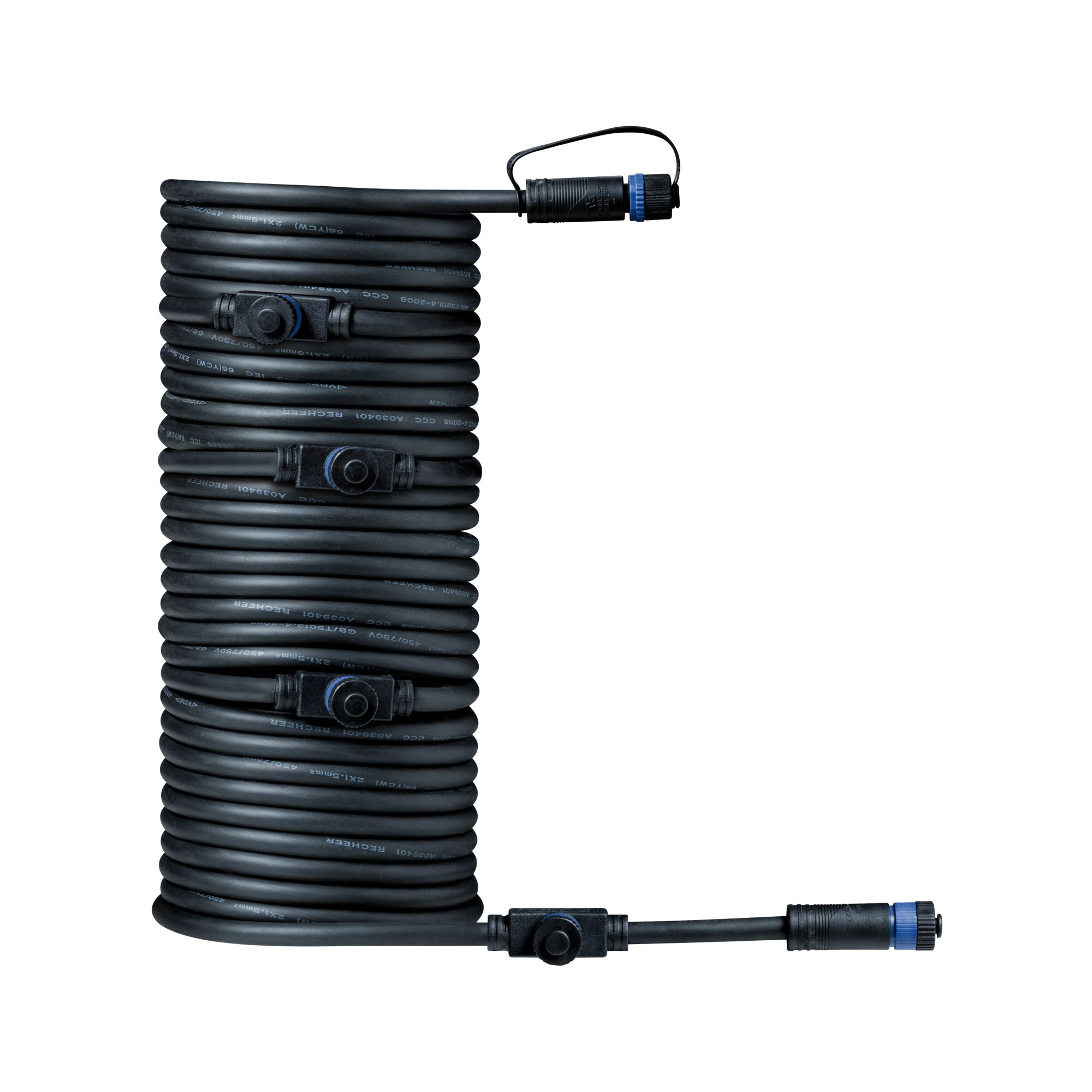 Anslutningskabel Paulmann Plug & Shine IP68 max. 150W 1in-2ut