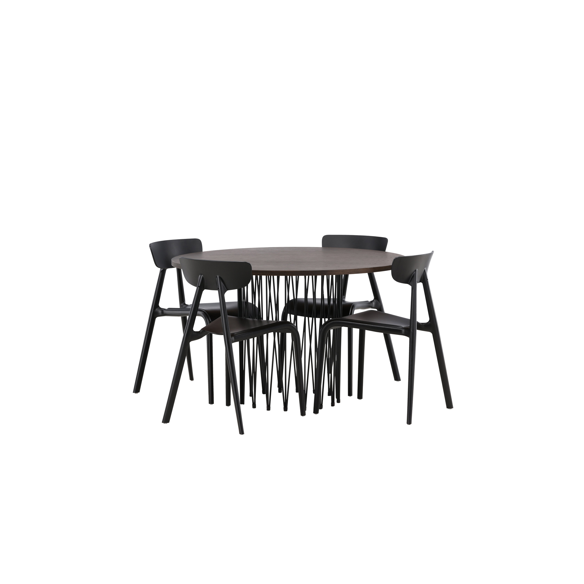 Matgrupp furniture/fashion Stone med 4 Ursholmen Stolar
