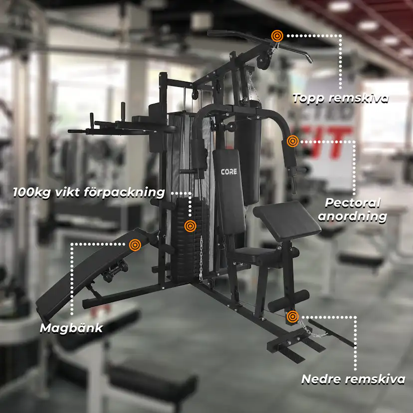 Hemmagym Core 100kg