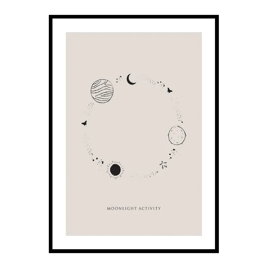Poster Gallerix Moonlight Activity No4