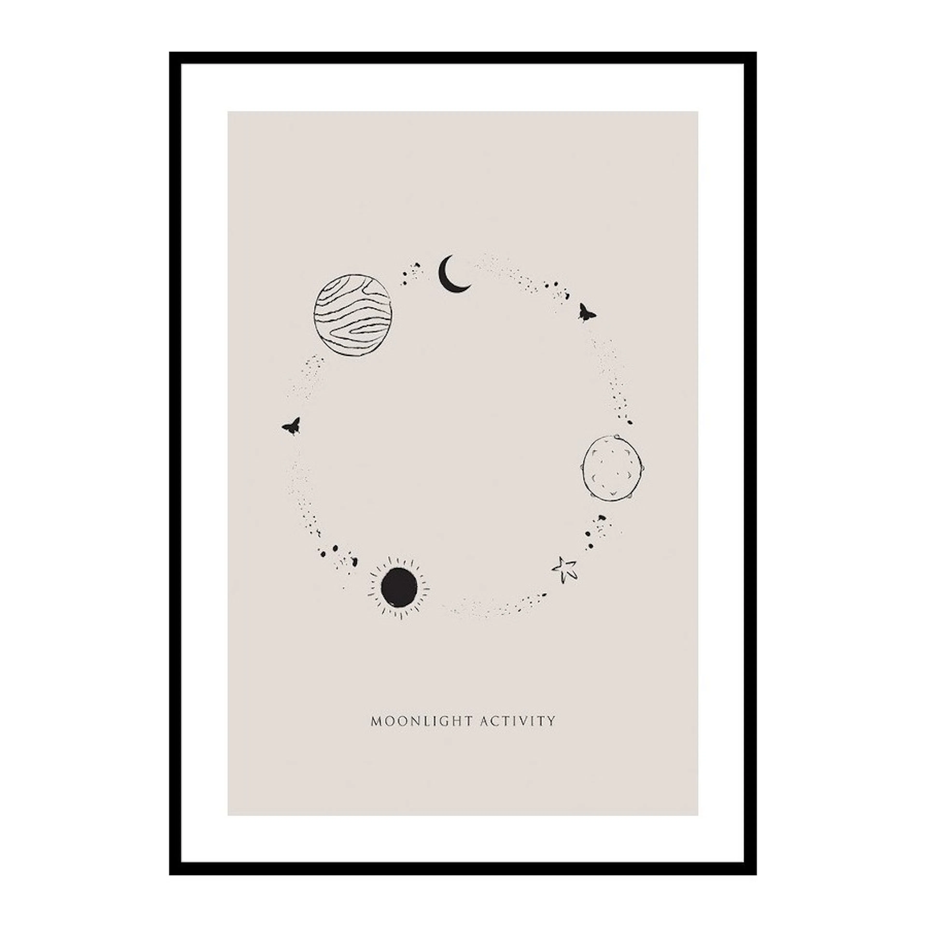 Poster Gallerix Moonlight Activity No4