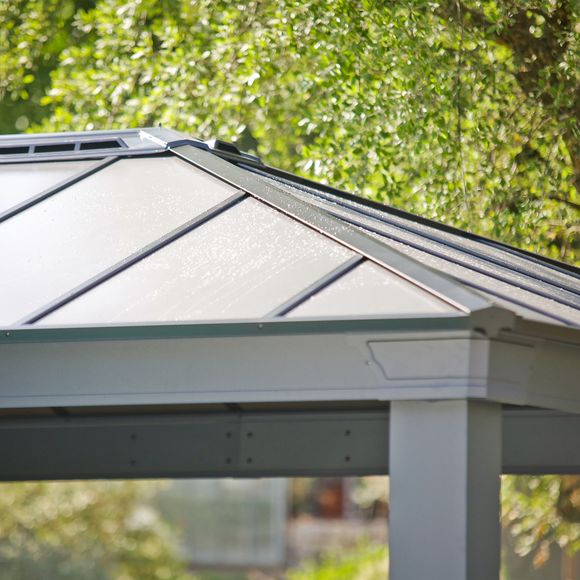 Canopia Dallas Hardtop Aluminium Paviljong För Hela Säsongen