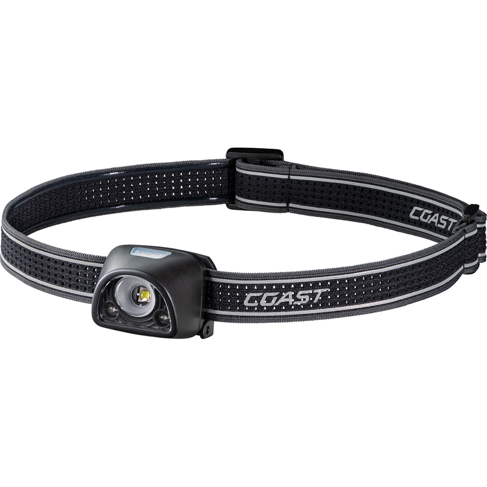 Pannlampa Coast FL1R Uppladdningsbar 435 Lumen Röd/Vit