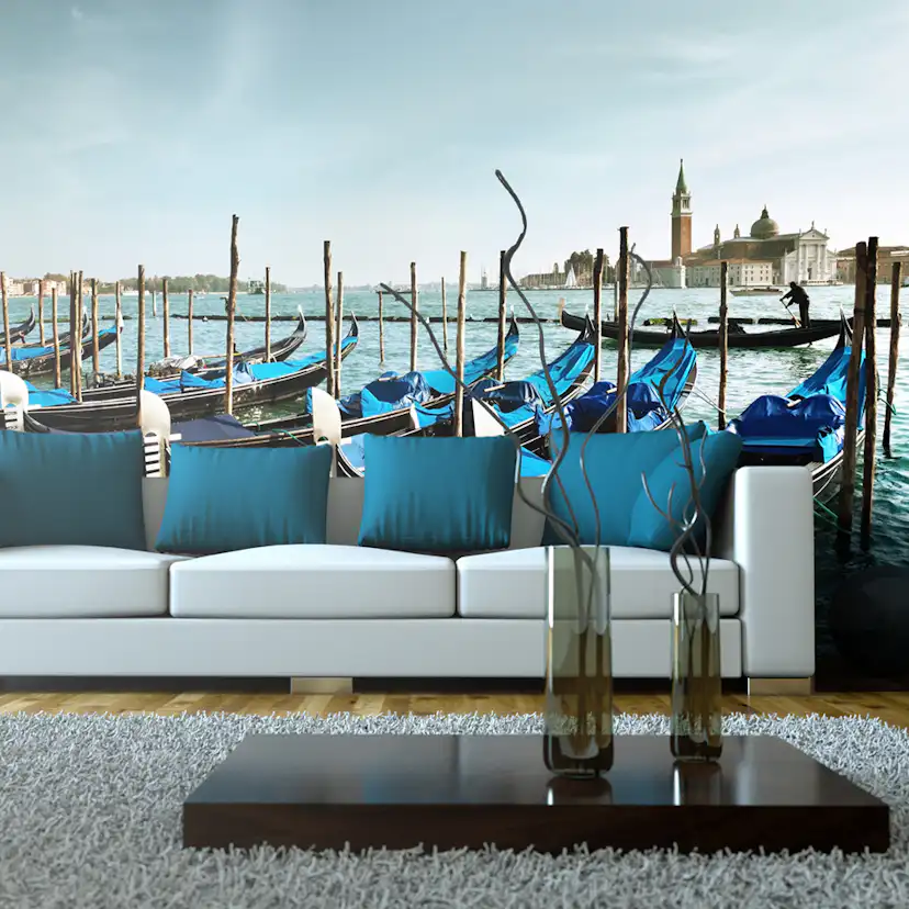Fototapet XXL Arkiio Gondoler på Canal Grande, Venedig 550x270 cm