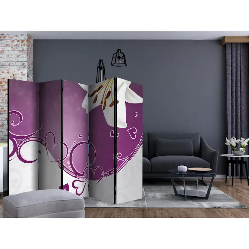 Rumsavdelare Skärmvägg Arkiio Melody of Love II 225x172 cm