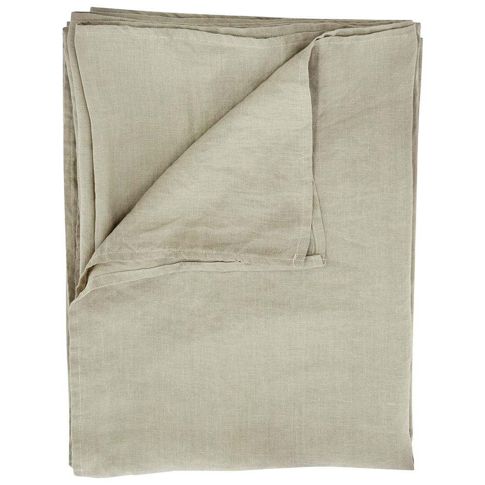 Milo Bedspread Linen Beige 260x260 cm Färg: Beige, Mått: 260x260 cm